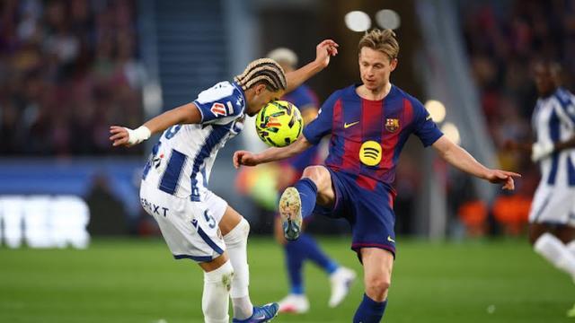 【西甲】德容终结57场球荒，巴萨3比0主场16杀莱万特